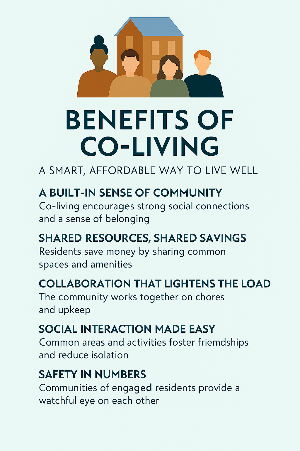 co-living benefits