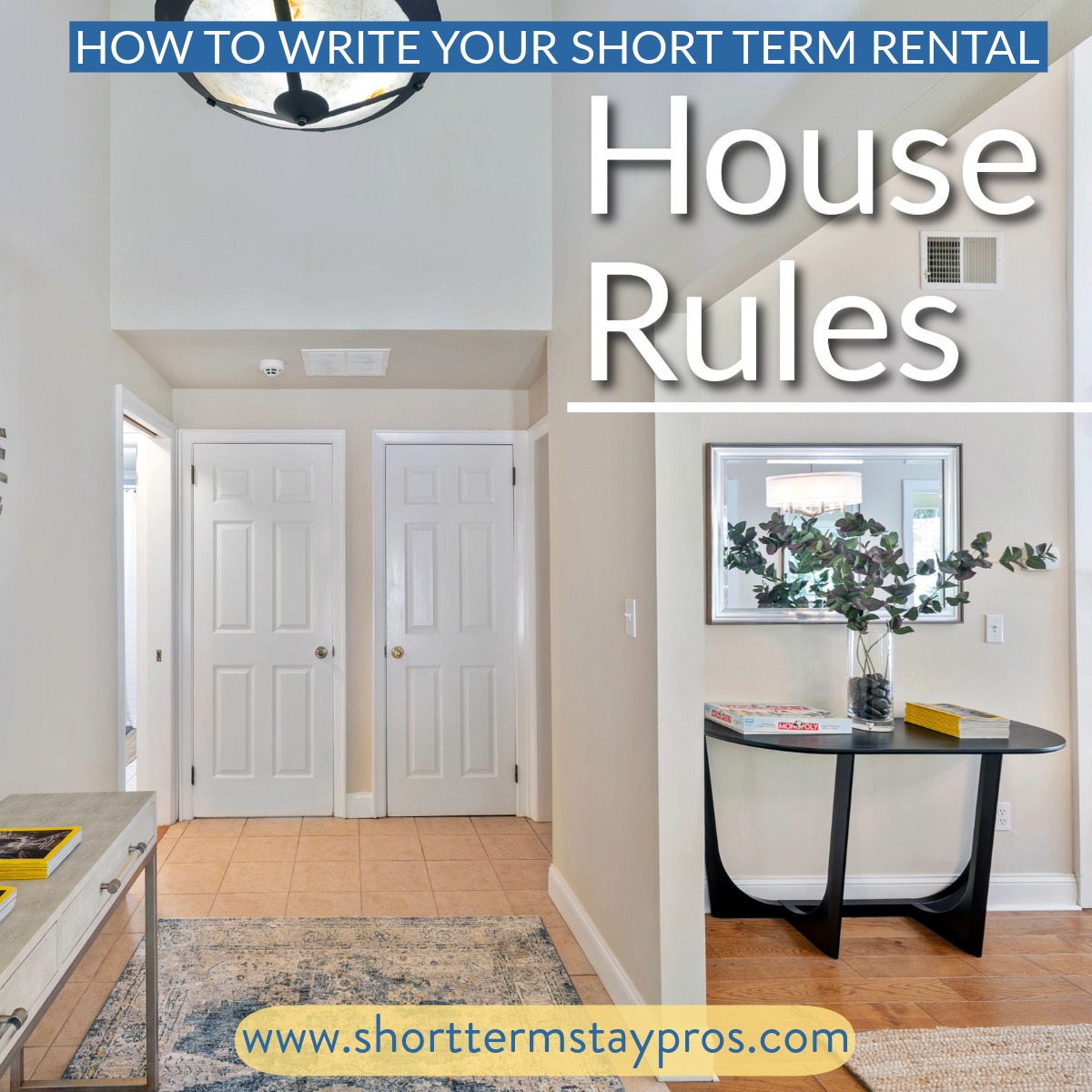how to write house rules str airbnb