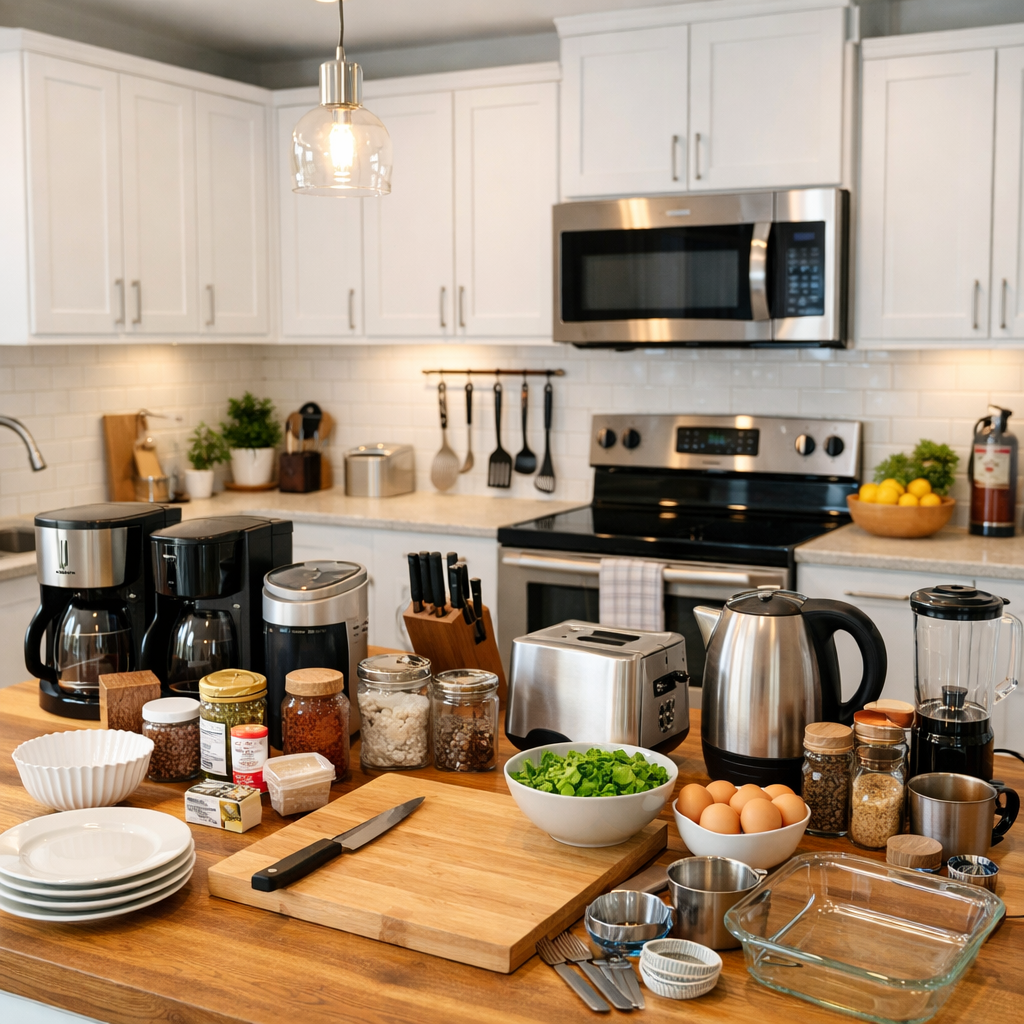 Airbnb Kitchen Essentials Checklist