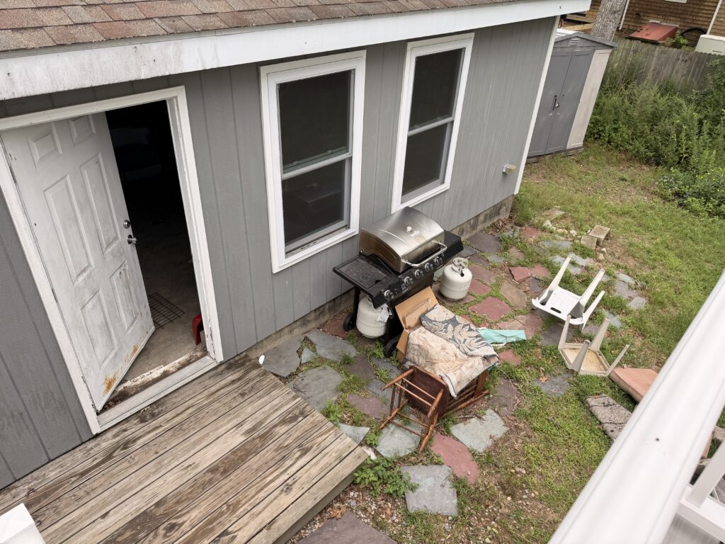 short term rental outside space